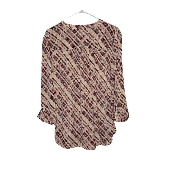 Lot of 2 Wonderly Women’s Size L Large Casual Tops Spring & Fall Prints - Picture 8 of 13